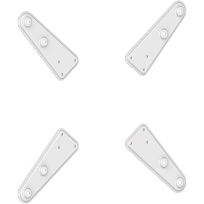Adaptateur VESA Universel Conecto - Support 50x50 à 200x200mm - Charge Max 30kg - Noir