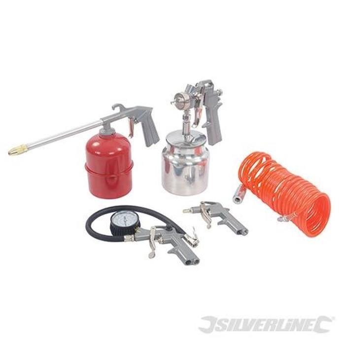 Silverline C daccessoires pour outils pneumatiques 5 pcs