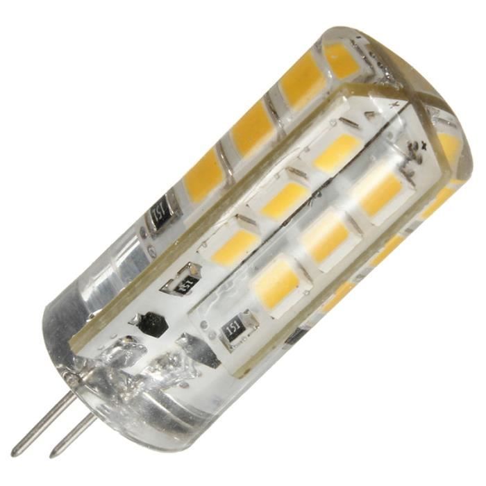 1 Pcs G4 3w 2835smd 24 Lampe Led Capsule De Silicone Remplacer Ampoule Halogene 12v Lumiere Blanche Achat Vente Ampoule Led Soldes Des Le 15 Juillet Cdiscount