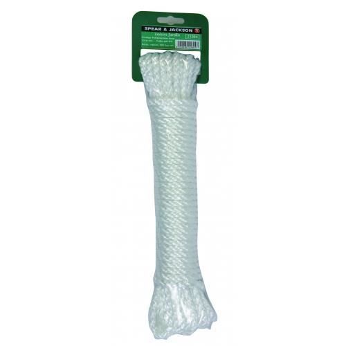 Corde Polypropylène Tressée 12mm X 50m - Résistante UV, Imputrescible Pour Marine Et Extérieur