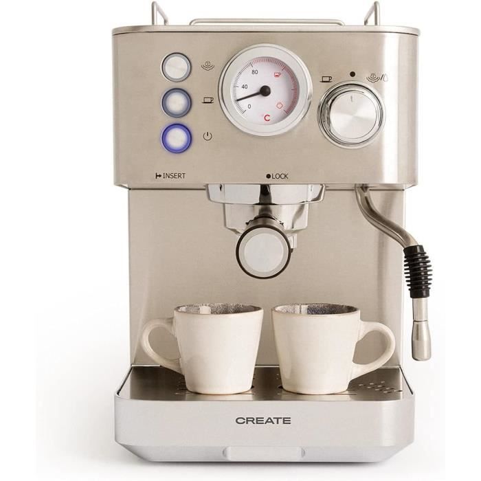 Mini Machine à Espresso Vintage – Style Rétro Argenté – 12,5 Cm De Hauteur – Décorative Ou Collection