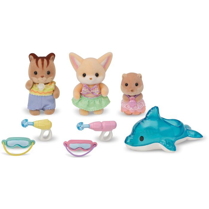 Le trio des bébés à la piscine - Sylvanian Families - 5749