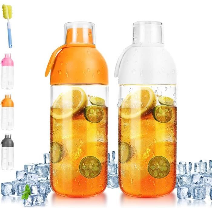 Lot De 4 Verres Transparents - 450 Ml - Résistants, élégants, Passe Au Lave-vaisselle