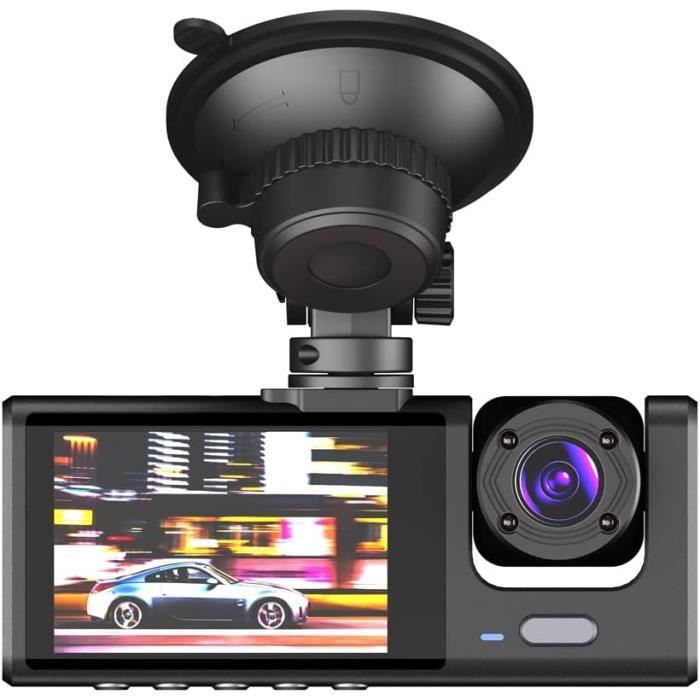 Dashcam Voiture 1080P 2.7" - Caméra Embarquée Grand Angle 170° Avec Détection Mouvement