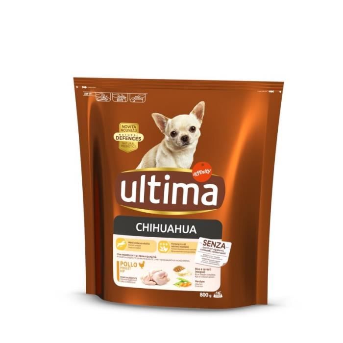 Comparer les prix de Croquette - ULTIMA - Chihuahua 790G - Lot De 3