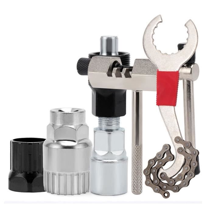 Kit D'outils Multifonctions Pour Vélo VTT - 11 En 1 - Clé, Tournevis, Coupe-chaîne - Pratique Pour Les Réparations