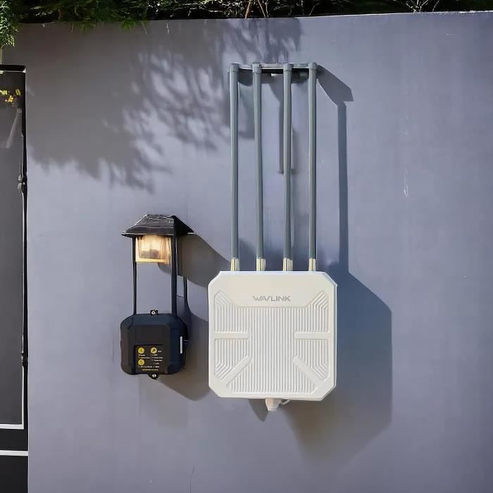 Point dAccès Extérieur – WAVLINK – AX3000 – WiFi 6 – 3000 Mbps – IP67 Résistant aux intempéries