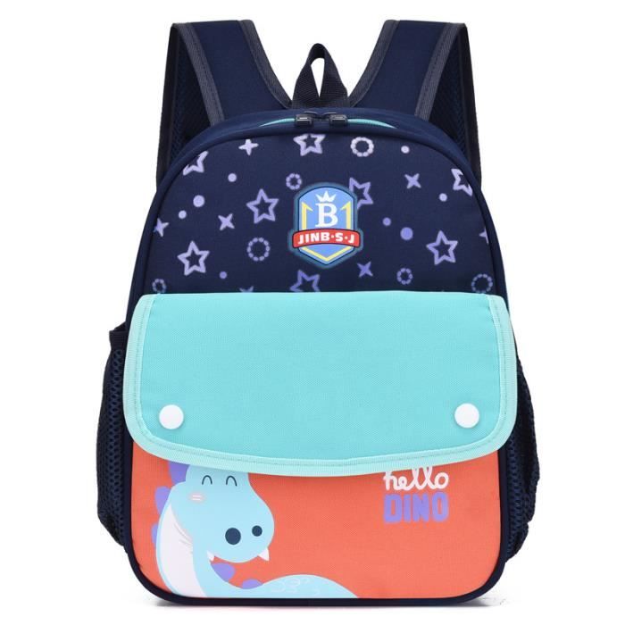 LESNIC Sac à Dos Enfant Dinosaure Avec Harnais De Sécurité - Maternelle 1 à 6 Ans