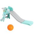 FAE-Toboggan 165 *82 *70 cm de jouets d'intérieur d'enfants avec panier de basket et basket-ball-FAE755-1