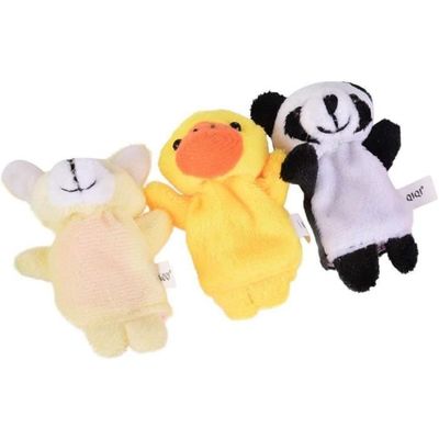 10 Pièces Marionnette À Doigt Animaux, Marionnettes À Doigts Set