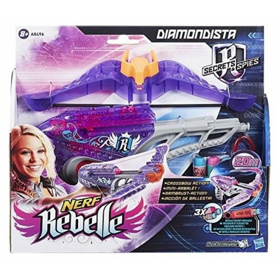 Nerf Rebelle Diamondista arbalette fille