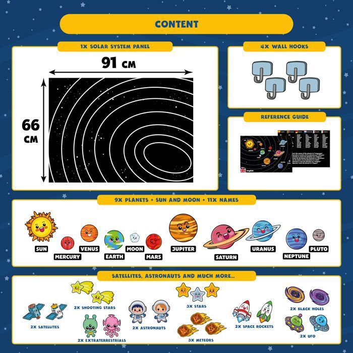 Big Minds - Découvrir Le Systeme Solaire Enfant | Jouet Montessori avec Figur... 8436621890614