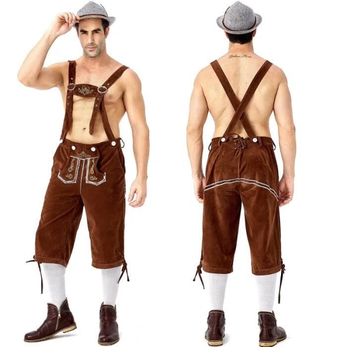 Short bretelle homme best sale