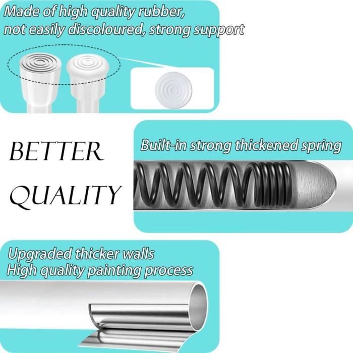 Lot De 2 Barres Rondes Droites 12 Mm X 350 Mm De Diamètre 12 Mm De