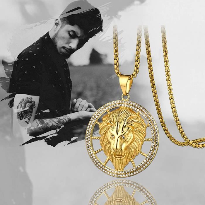 Pendentif Collier Vintage Homme Collier Vintage Pour Homme Biker
