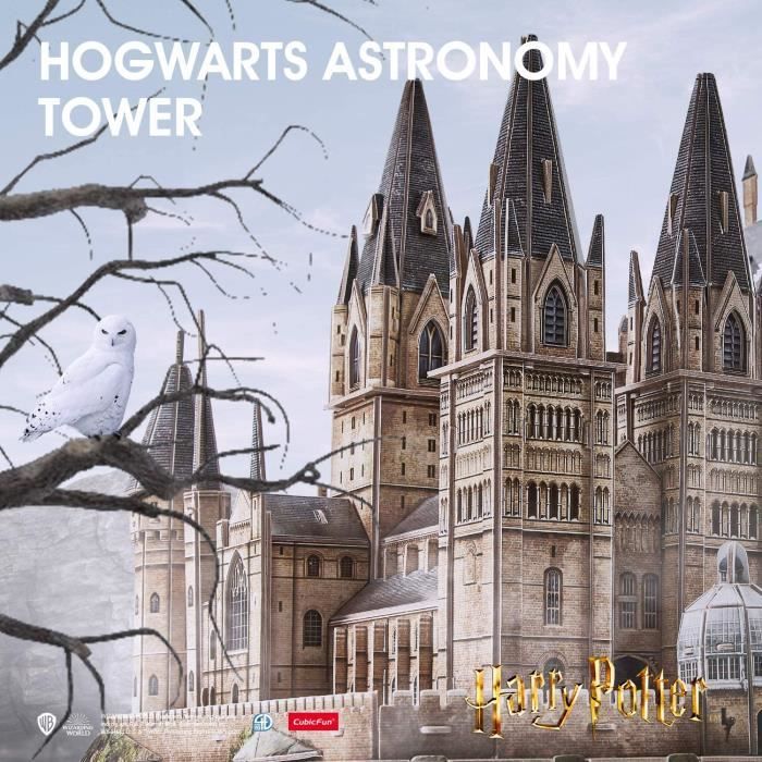 Puzzle 3D Harry Potter Poudlard Tour Astronomie Modèle de