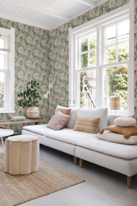 Rouleau Papier Peint Intissé Rose Moderne – 10,05m X 0,53m, Marburg