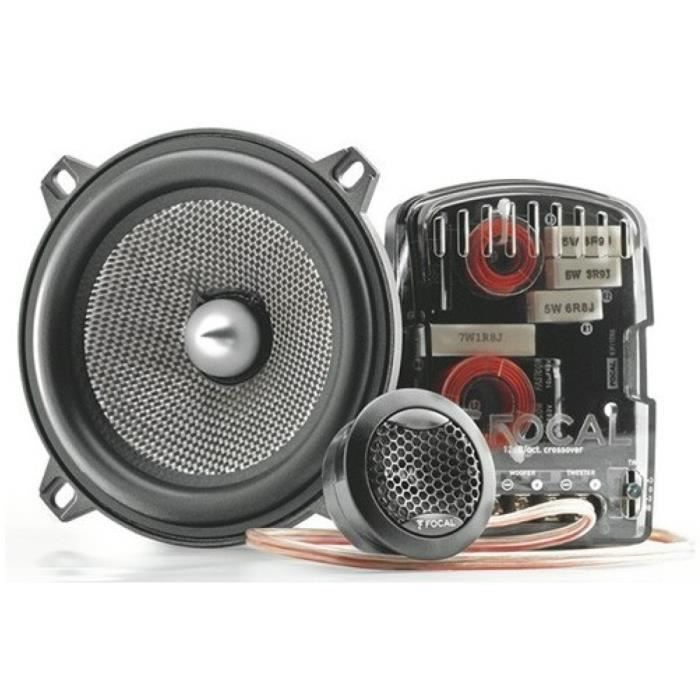 Kit Altoparlanti Focal Access 130AS – 2 Vie 13 Cm, 50W RMS, 100W Max, 4 Ohm, Con Woofer, Tweeter E Crossover
