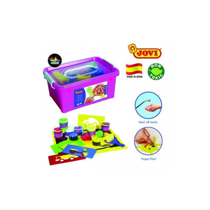Coffret gouaches aux doigts éveil et jeux