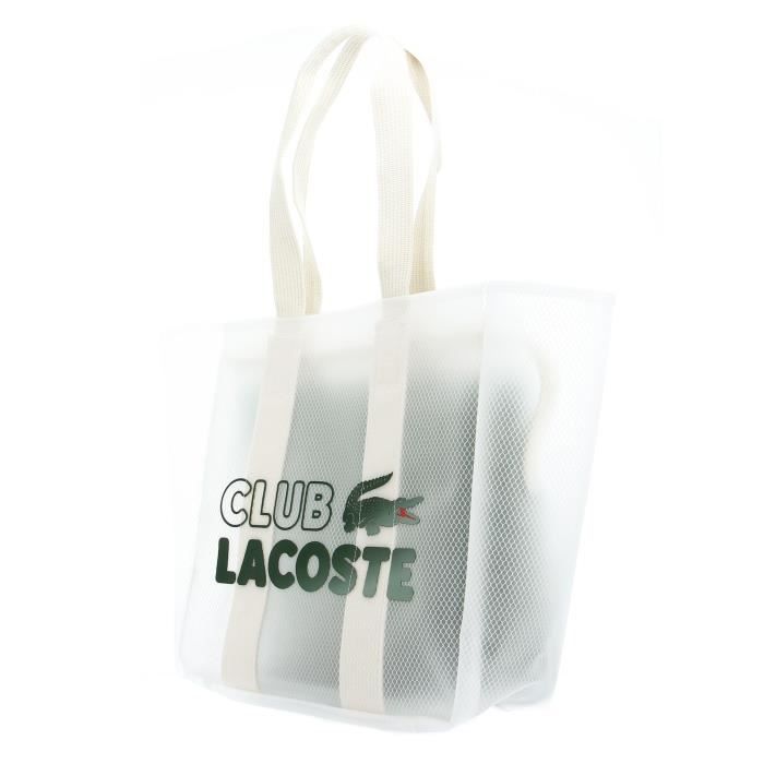 LACOSTE Transparent Shopping Bag Transparent BLC Estragon 222773