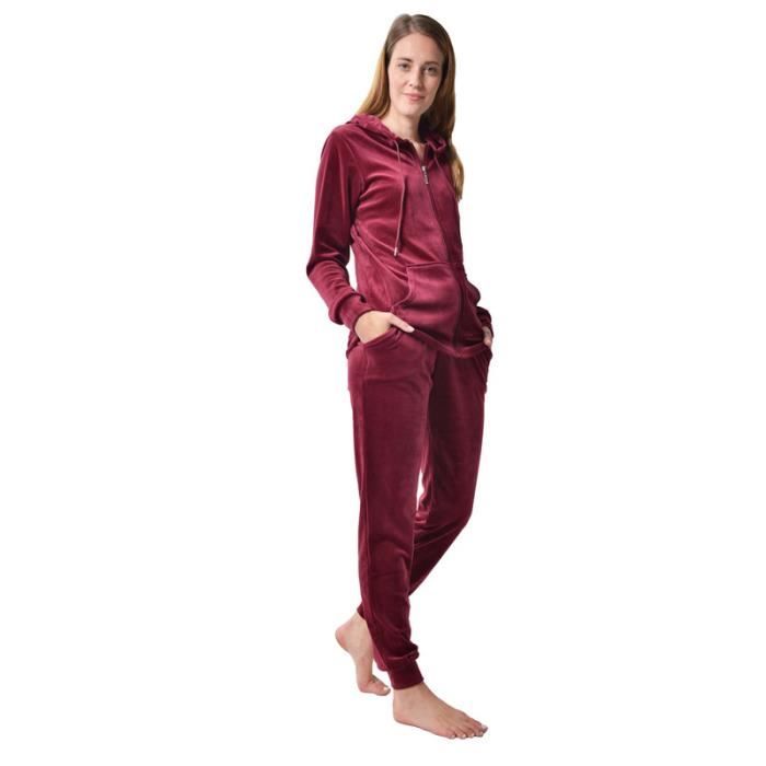 Tenue velour femme cheap