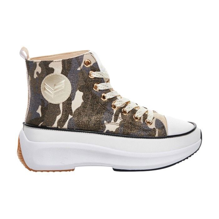 Basket Montante KAPORAL Christa Femme Camouflage