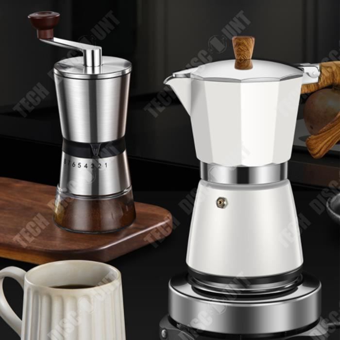 Cafetière à Expresso Pour Cuisinière, Cafetière Italienne Moka Cafetière Moka De Style Italien