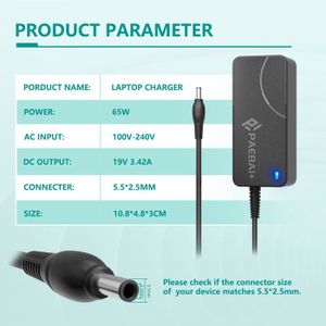 Chargeur/Alimentation Pour Toshiba Satellite S1555 S1555CDS - Neuf