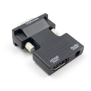 Adaptateur DVI Vers HDMI LuoshaPUCY 1080p - Connecteur HDMI Femelle Vers DVI Mâle 24+1 - Noir
