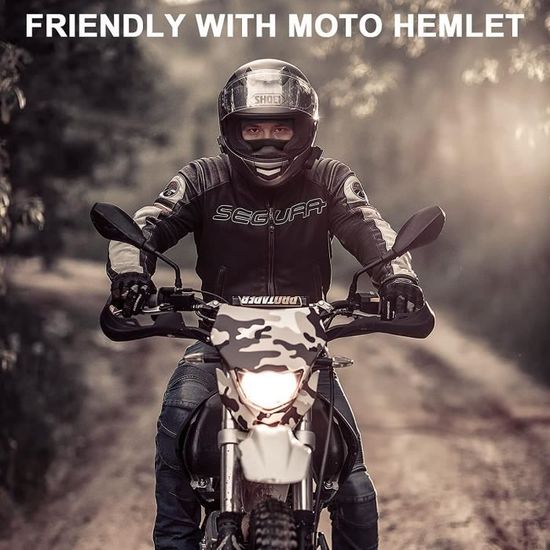 TAGVO Cagoule Masque, Hiver Coupe-Vent Moto Cyclisme Thermique