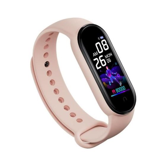 Montre connect e M5 fitpro thermom tre bande intelligente M5