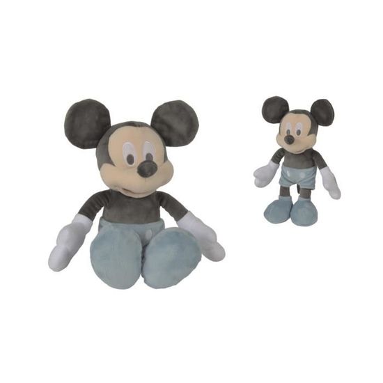 Mickey Peluche Bleu 25 Cm Disney Baby Tonal Cdiscount Puericulture Eveil Bebe