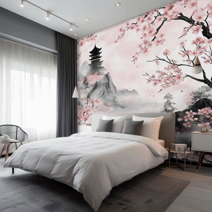 MIGUOR Tapisserie Japonaise Multi-Éléments - Décoration Dortoir 150 X 198 Cm (FSA-1)