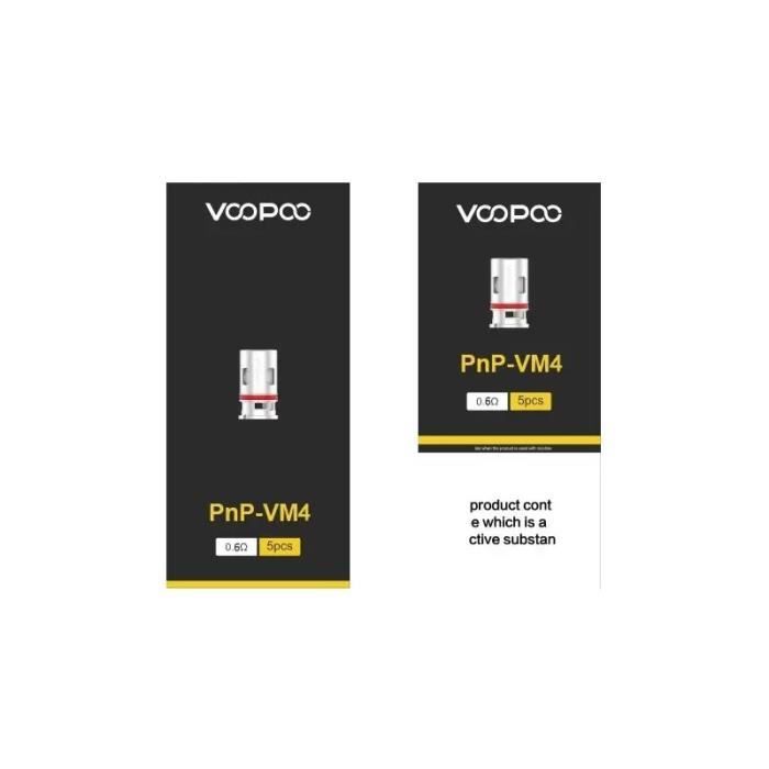 VOOPOO - Rsistances VOOPOO Mesh PnP VM4 0.6 pour Vinci Pod (5pcs) -  Cdiscount Au quotidien