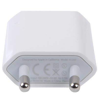 Adaptateur de chargeur USB 5V / 1A (USB) pour iPhone Galaxy Huawei Xia