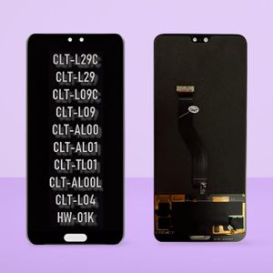 33538 - ECRAN LCD POUR HUAWEI P20 PRO BLEU AVEC CHASSIS (OLED) - Compatibile