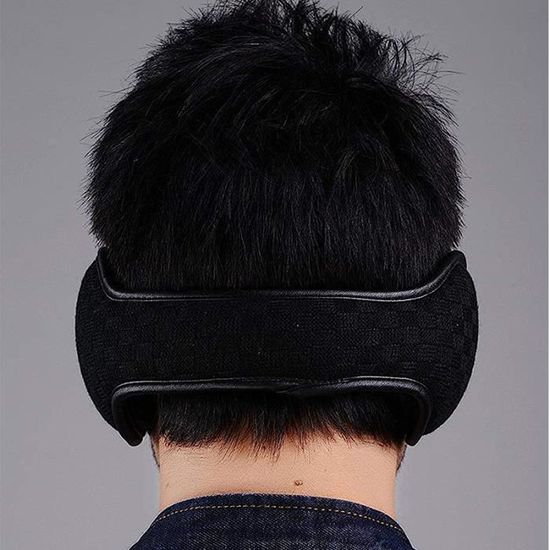 Cache-oreilles Pliable En Fausse Fourrure Léopard - Chaud Et Doux Pour Femme Et Fille - Hiver