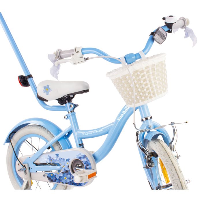 Vélo Enfant 14 Pouces – Réglable En Hauteur, Garde-boue, Sonnette, Roues Stabilisatrices, Pour Filles Et Garçons De 3 à 6 Ans