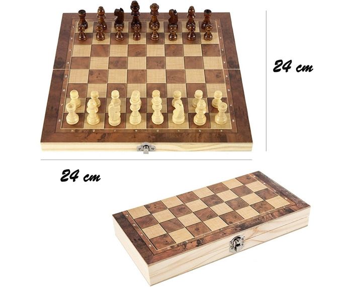 Jeu d'échecs chinois Drow Crystal Golden Silk Nanmu - Grand plateau pliable en bois massif Jeu d'échecs chinois Drow Crystal Golden Silk Nanmu - Grand plateau pliable en bois massif