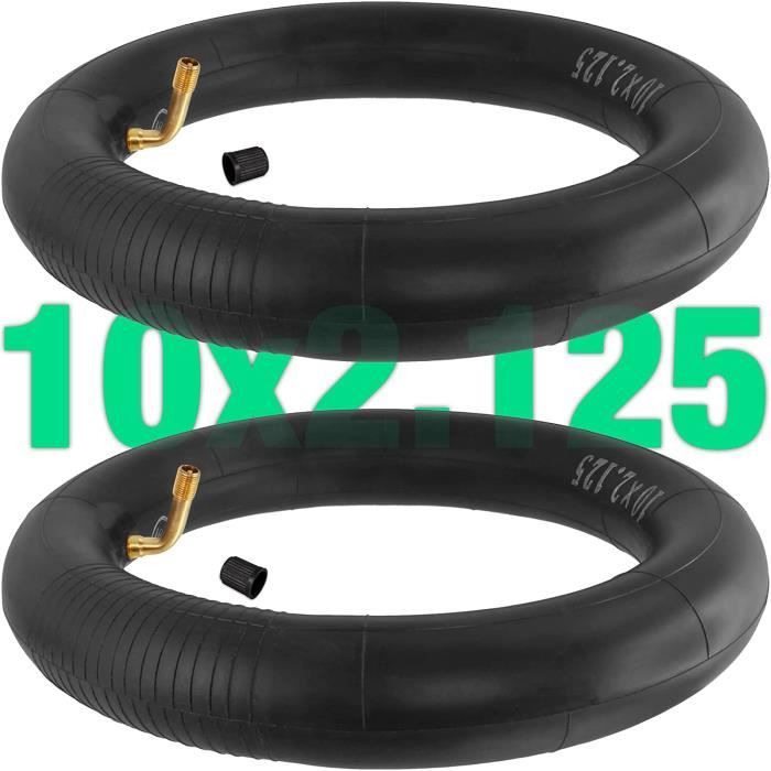 Chambre à Air Valve Coudée 10x2-2.125 Chambre à Air 10 X 2-2.125 Pour Hoverboard/trottinette électrique - Valve Coudée, Neuve Trompette Embouchure Chambre à Air Valve Coudée 10x2-2.125 Chambre à Air 10 X 2-2.125 Pour Hoverboard/trottinette électrique - Valve Coudée, Neuve Trompette Embouchure