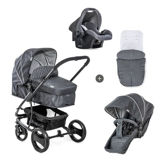 hauck poussette combinée