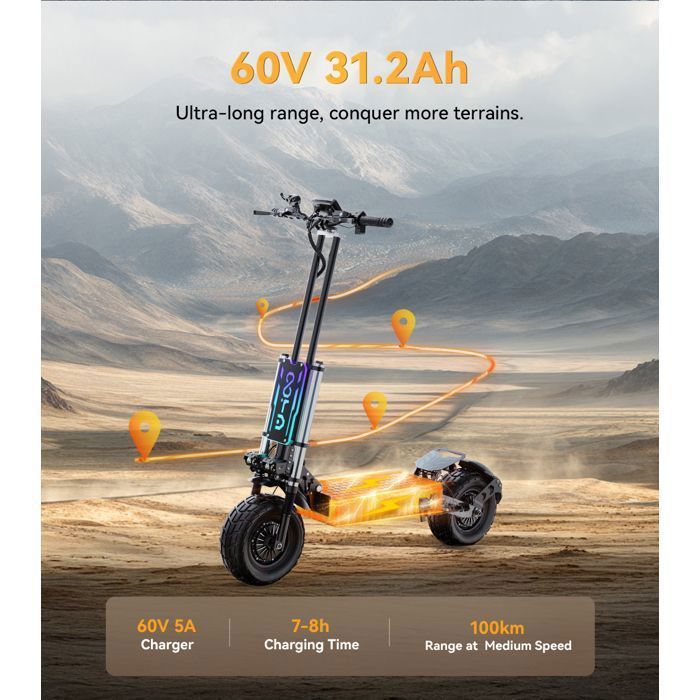 électrique toutterrain OOTD T90, moteur 4200, batterie 31 — free download