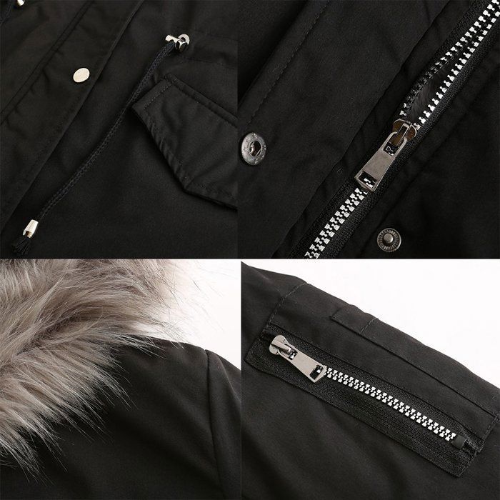 Gilet Sans Manche Capuche Femme - Long, Chaud, Réversible - Taille S à 5XL (100% Polyester) - 2