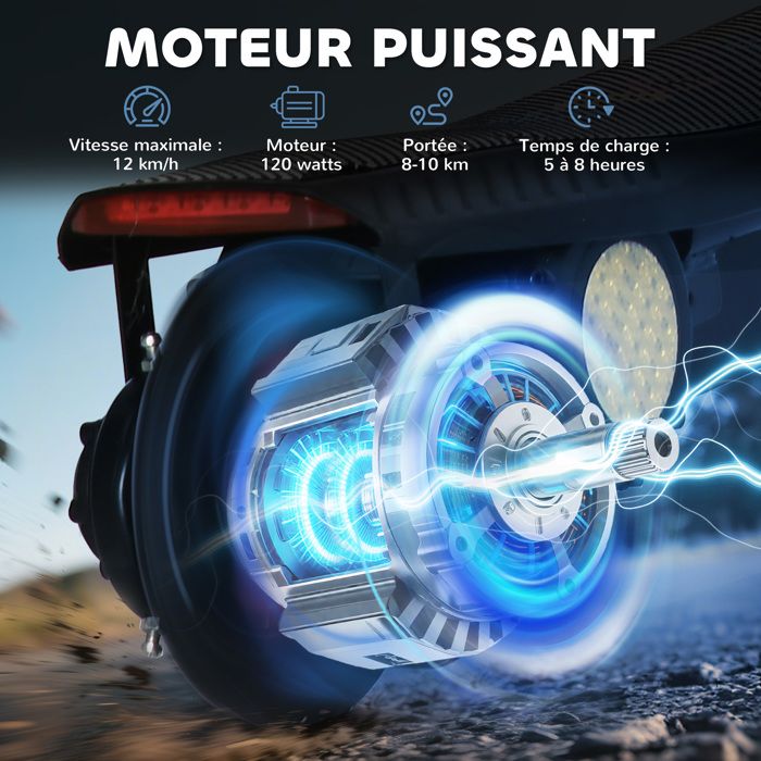SISIGAD - Trottinette électrique Pliable - Roues 10 - Moteur 350W - Batterie 36V 10.4Ah - B18A