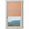 Paire De Brise-Bise Dolly En Polyester Rose 90x60 Cm - Soleil D'Ocre
