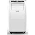 TAURUS AC293 Climatiseur mobile - 2900 watts - 10000 Btu - Fonction Déshumidification - Ventilation - Minuterie - Silencieux- Blanc-0