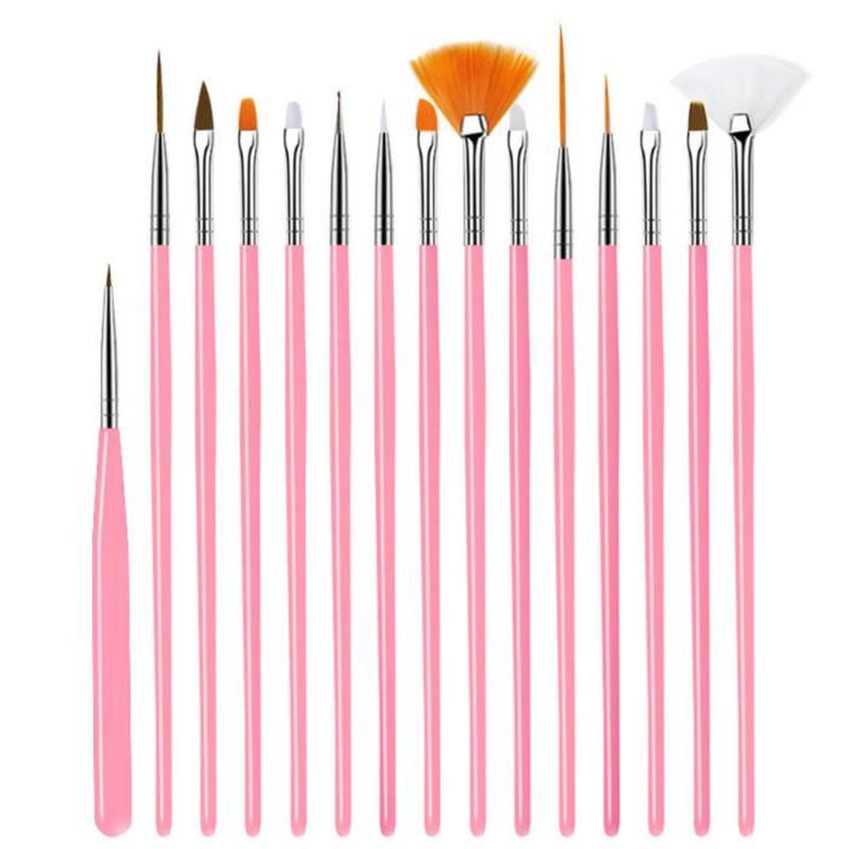 Pinceaux À Ongles Professionnel Dessin Stylo De Peinture Pinceau Manucure  Nail Art Brosses Kit - Achat / Vente liner - striper Pinceaux À Ongles  Professio - Cdiscount