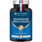 PLASTIMEA Magnésium bisglycinate – Vitalité - 90 gélules MADE IN FRANCE - NUTRIMEA