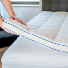Surmatelas Moelleux 200x200 cm - Qualité Hôtellerie - Fabrication Française - Epaisseur de 7 cm - BDREAMS