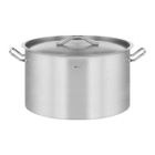 Casserole à induction - ROYAL CATERING - 58 L - Inox - Économie d'énergie et bord verseur pratique